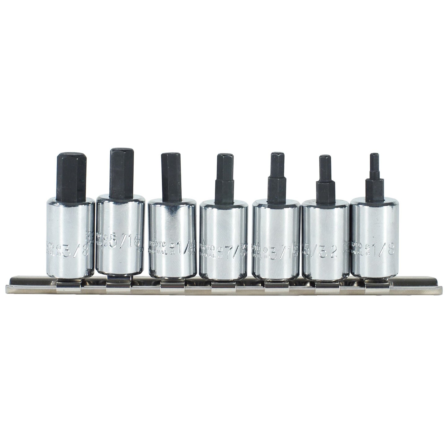 Proto J4990-7ST — 3/8 in. Drive Short Hex Bit Set (7 pc.) J4990-7ST