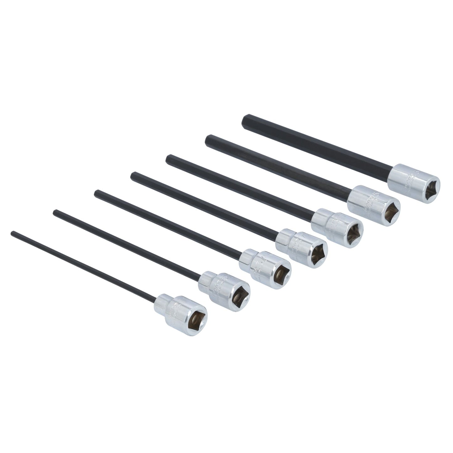 Proto J4990-7XL — 3/8 in. Drive Extra Long Hex Bit Set (7 pc.) J4990-7XL