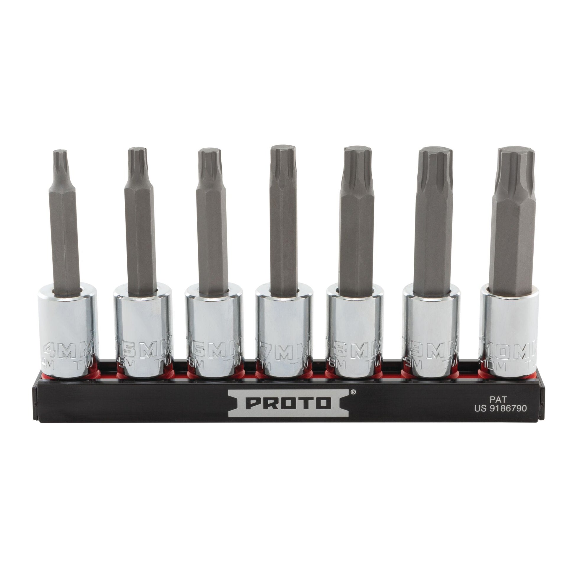 Proto J4990R7MM — 3/8 in. Drive Metric Advanced Hex Bit Socket Set (7 pc.) J4990R7MM