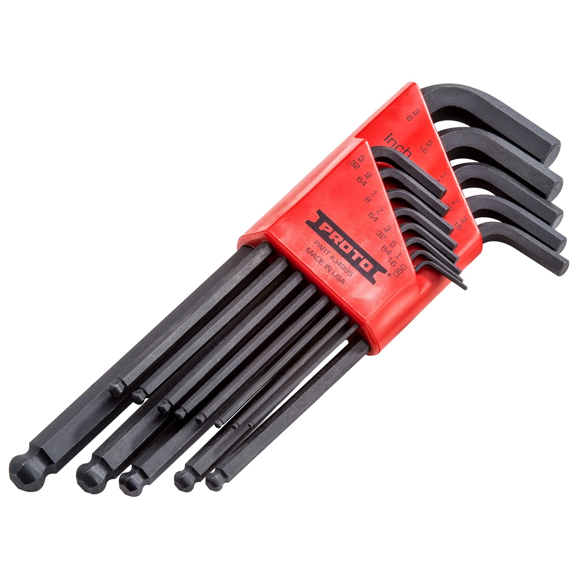 Proto J4995 — Round Head Hex Key Set (13 pc.) J4995