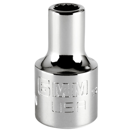Proto J5206MN — 3/8 in. Drive 6mm 12-Point Intermediate Socket J5206MN