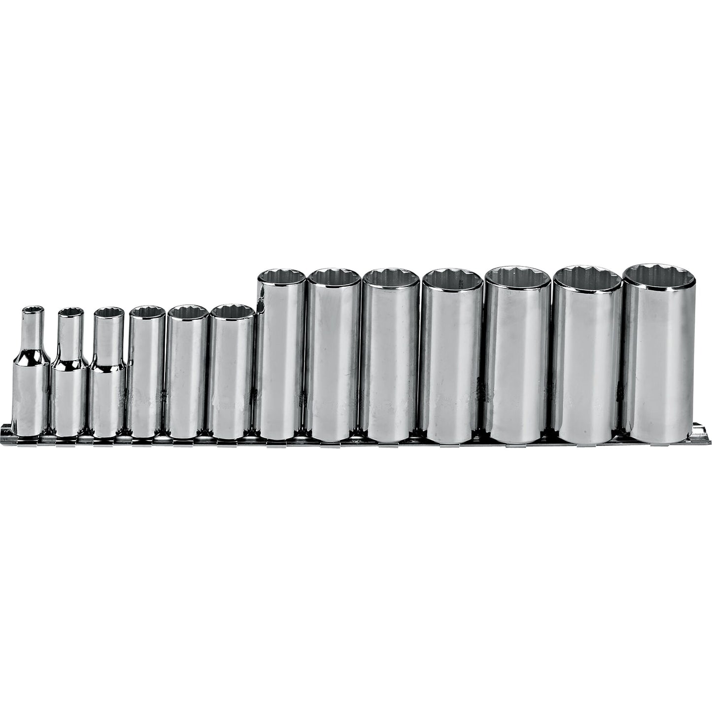 Proto J52112 — 3/8 in. Drive 12-Point Deep Socket Set (13 pc.) J52112