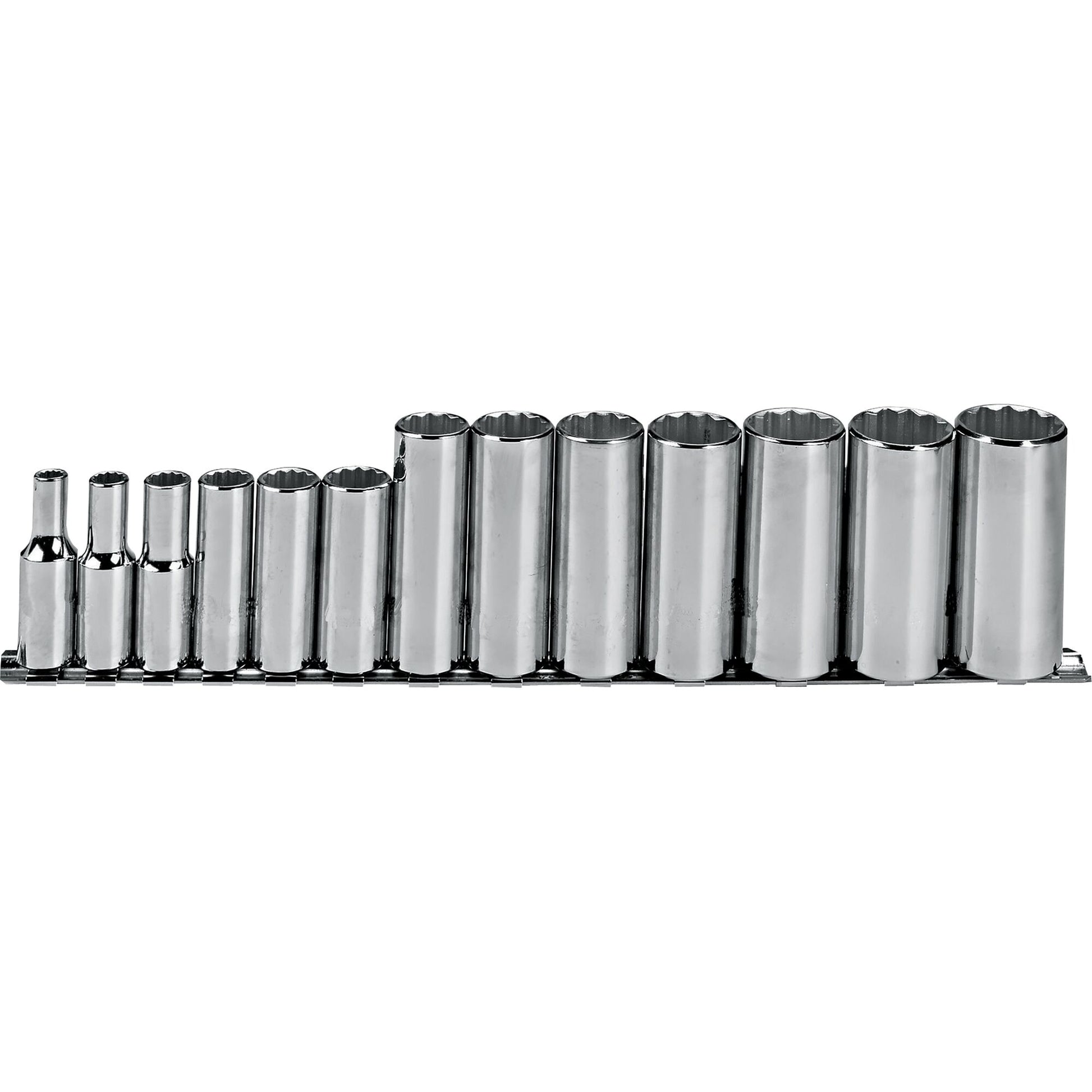 Proto J52112 — 3/8 in. Drive 12-Point Deep Socket Set (13 pc.) J52112
