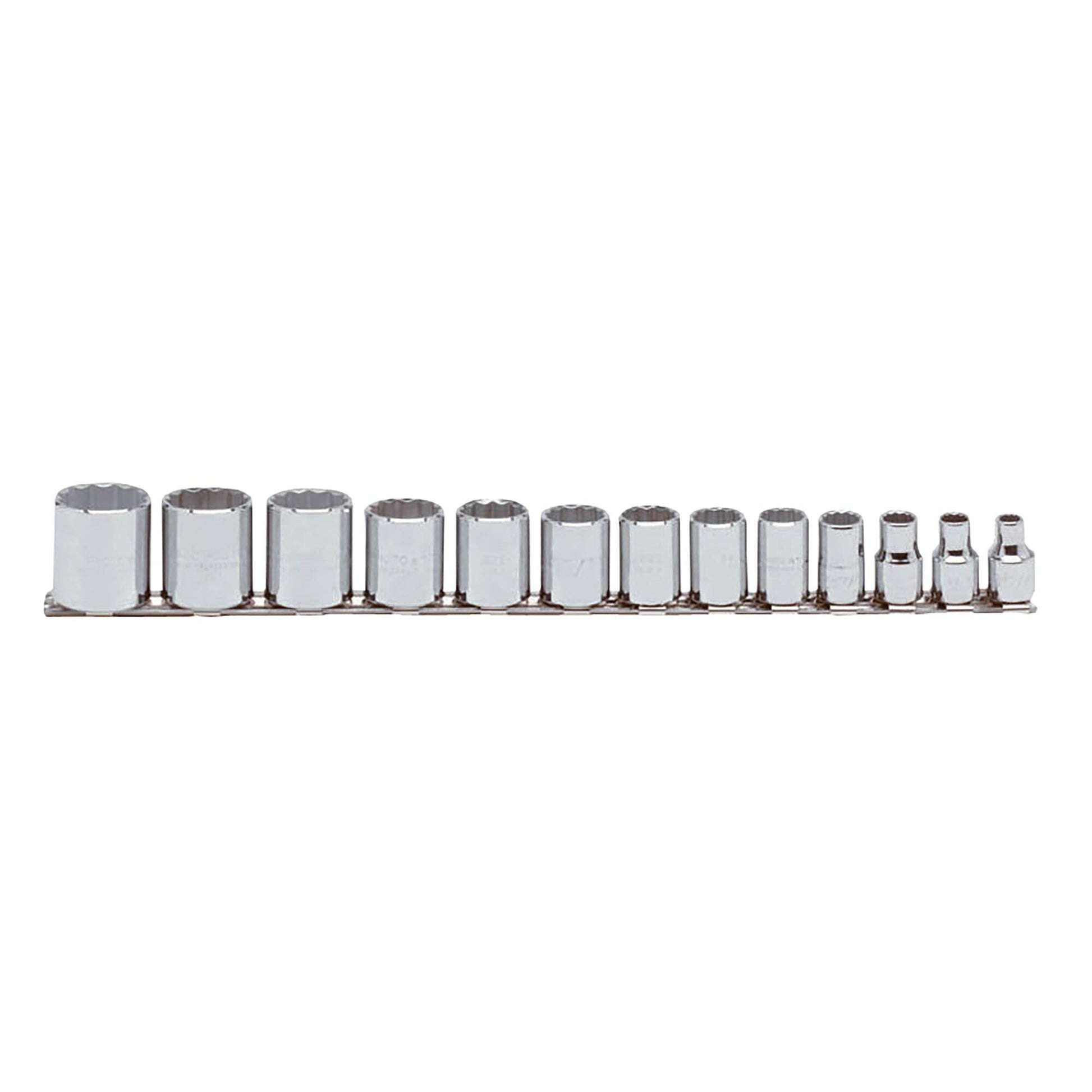 Proto J52124 — 3/8 in. Drive 12-Point Socket Set (13 pc.) J52124