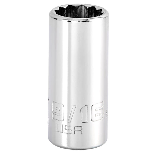 Proto Socket 3/8 Drive 9/16 12-Point Intm J5218N