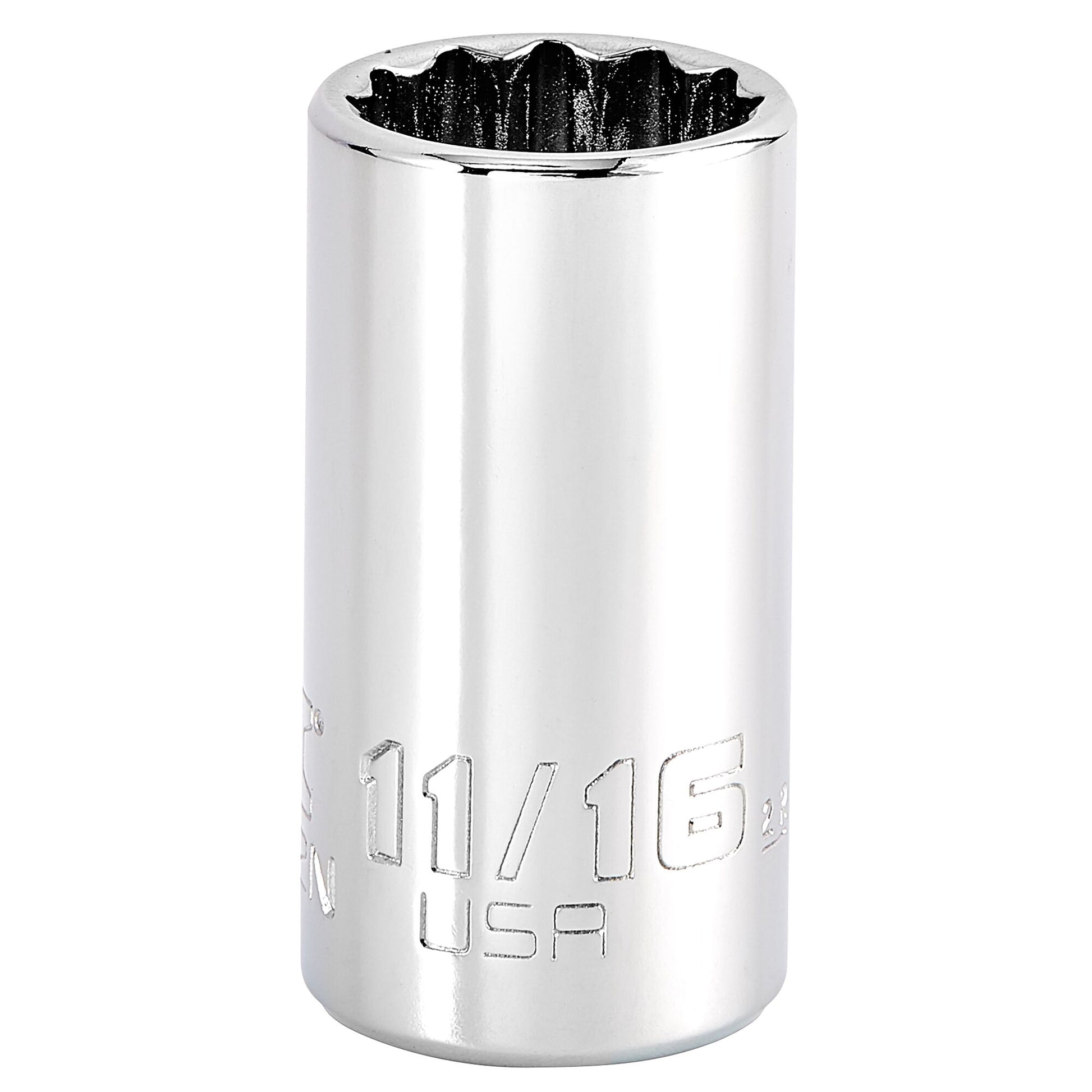 Proto Socket 3/8 Drive 11/16 12-Point Intm J5222N