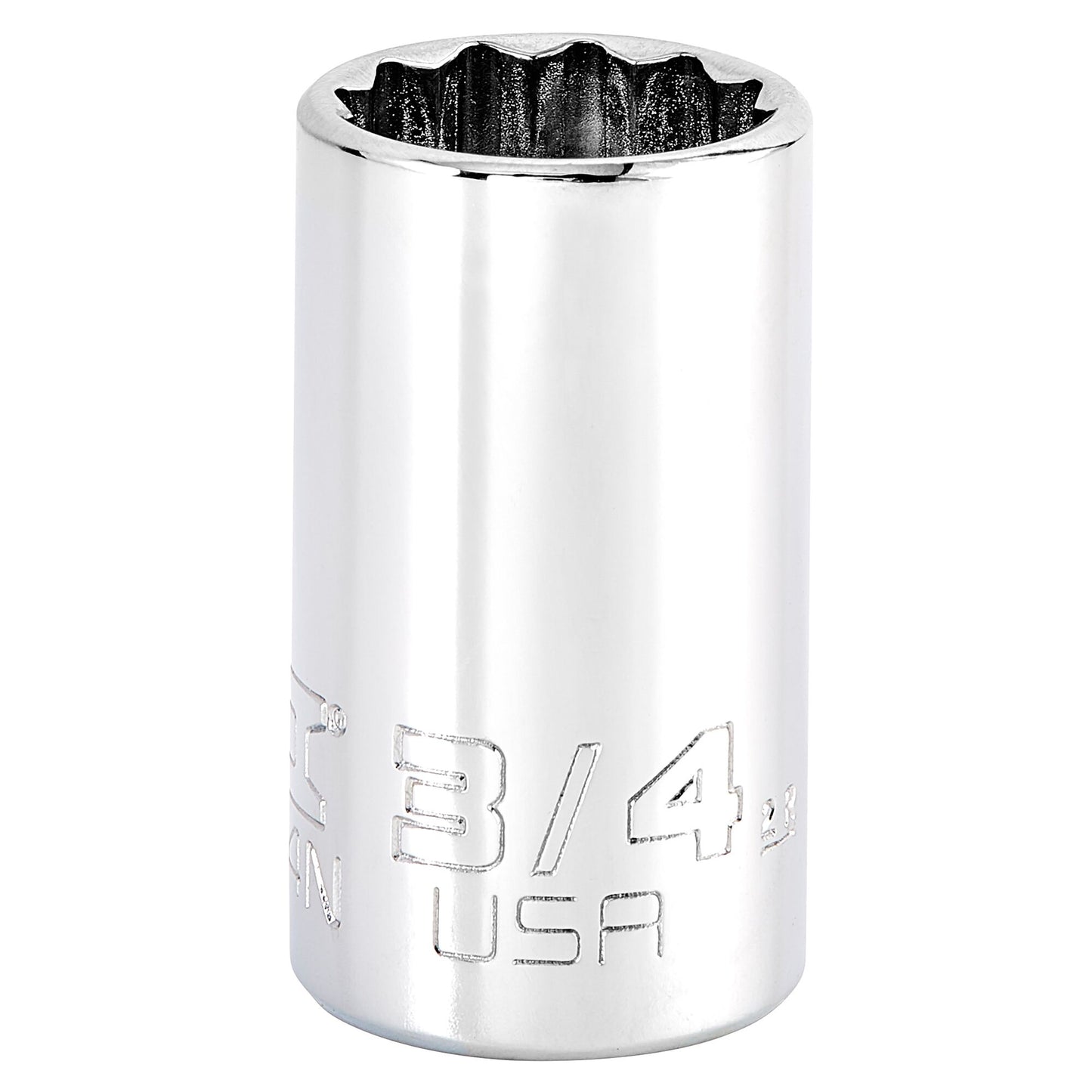 Proto Socket 3/8 Drive 3/4 12-Point Intm J5224N