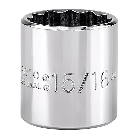 Proto Socket 3/8 Drive 15/16 12-Point J5230