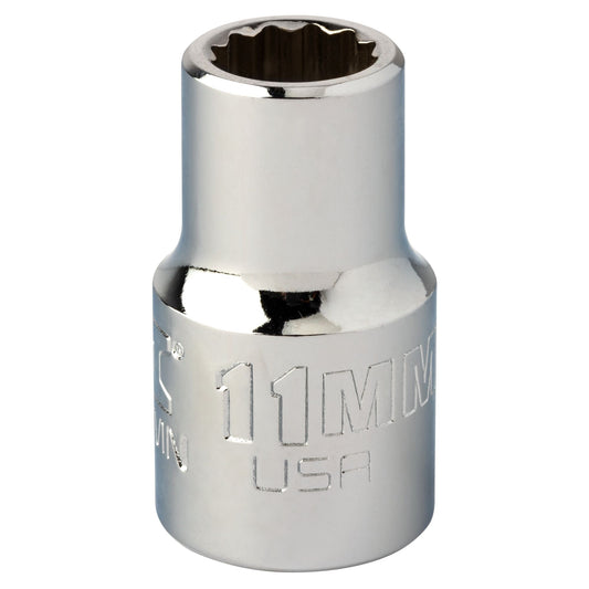 Proto 1/in. Drive mm Inter Socket 11Mm - 12-Point J5411MN