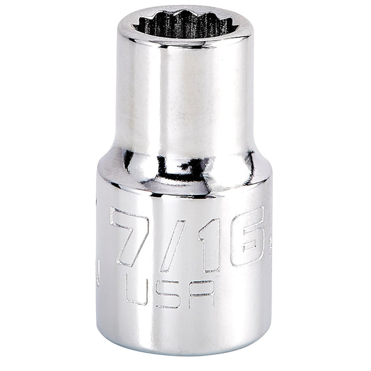 Proto J5414N — 1/2 in. Drive 7/16 in. 12-Point Intermediate Socket J5414N
