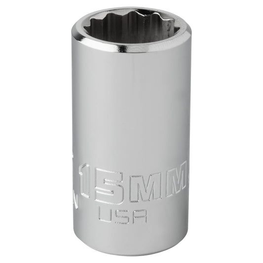 Proto 1/2In Drive mm Inter Socket 15Mm - 12-Point J5415MN
