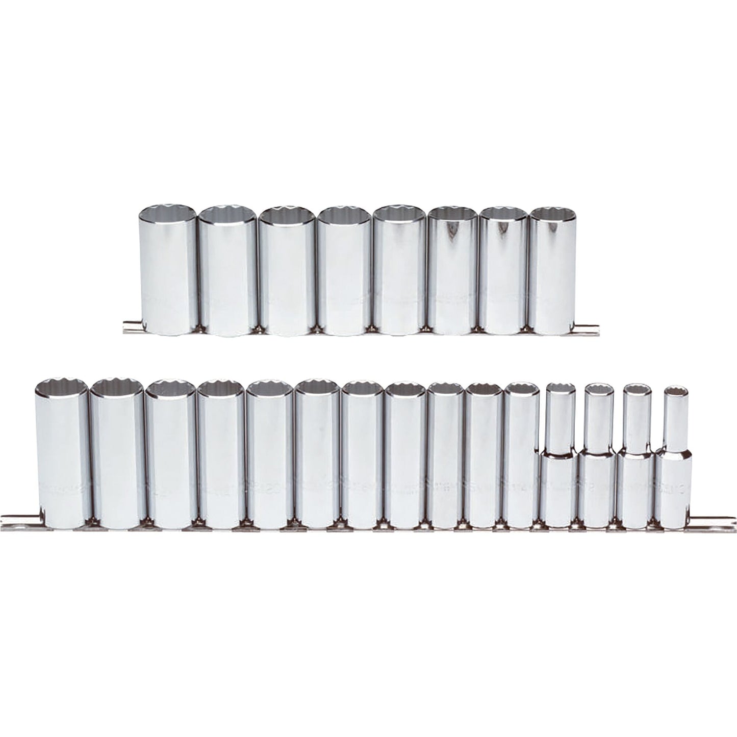 Proto J54201 — 1/2 in. Drive 12-Point Metric Deep Socket Set (23 pc.) J54201
