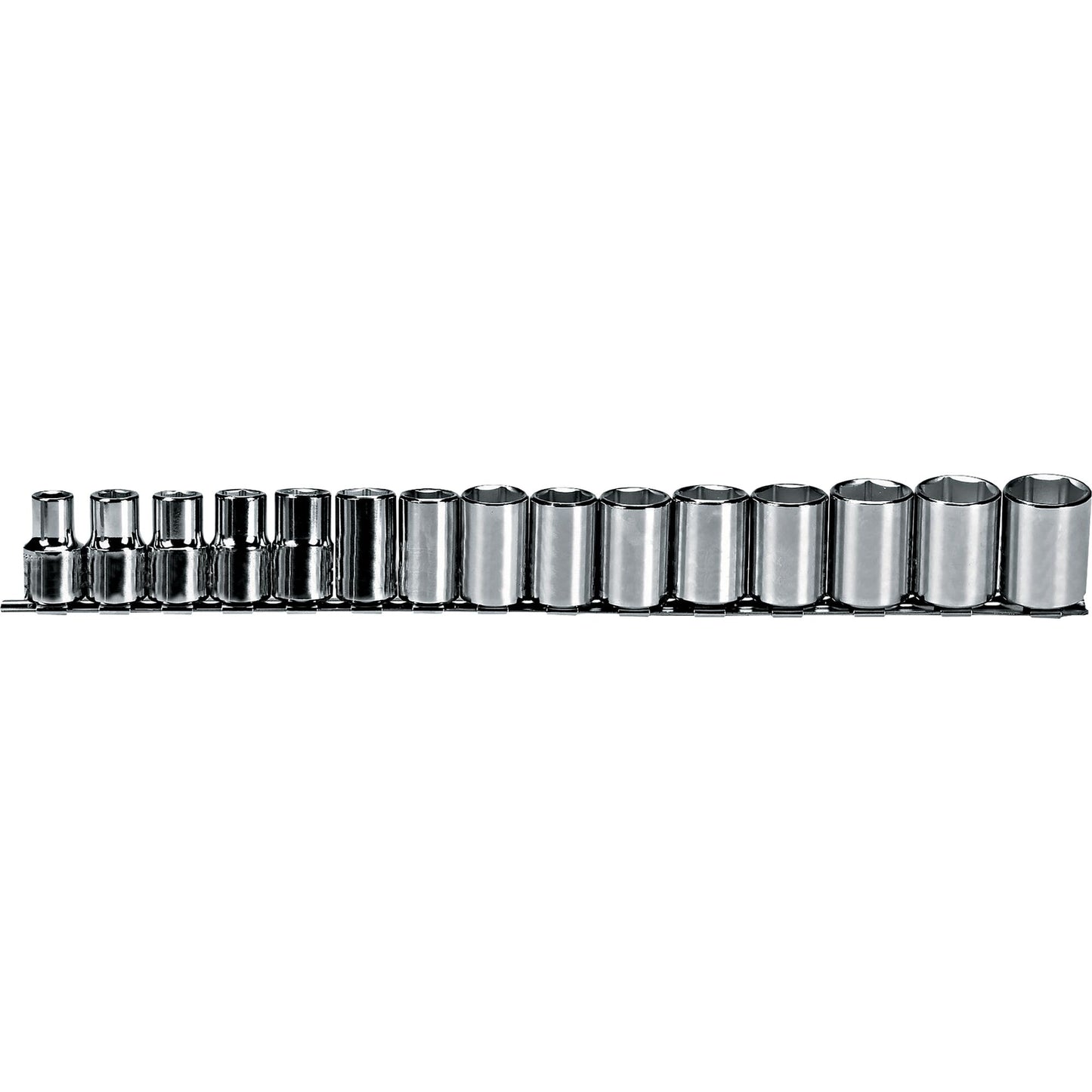 Proto J54205 — 1/2 in. Drive 6-Point Metric Socket Set (15 pc.) J54205