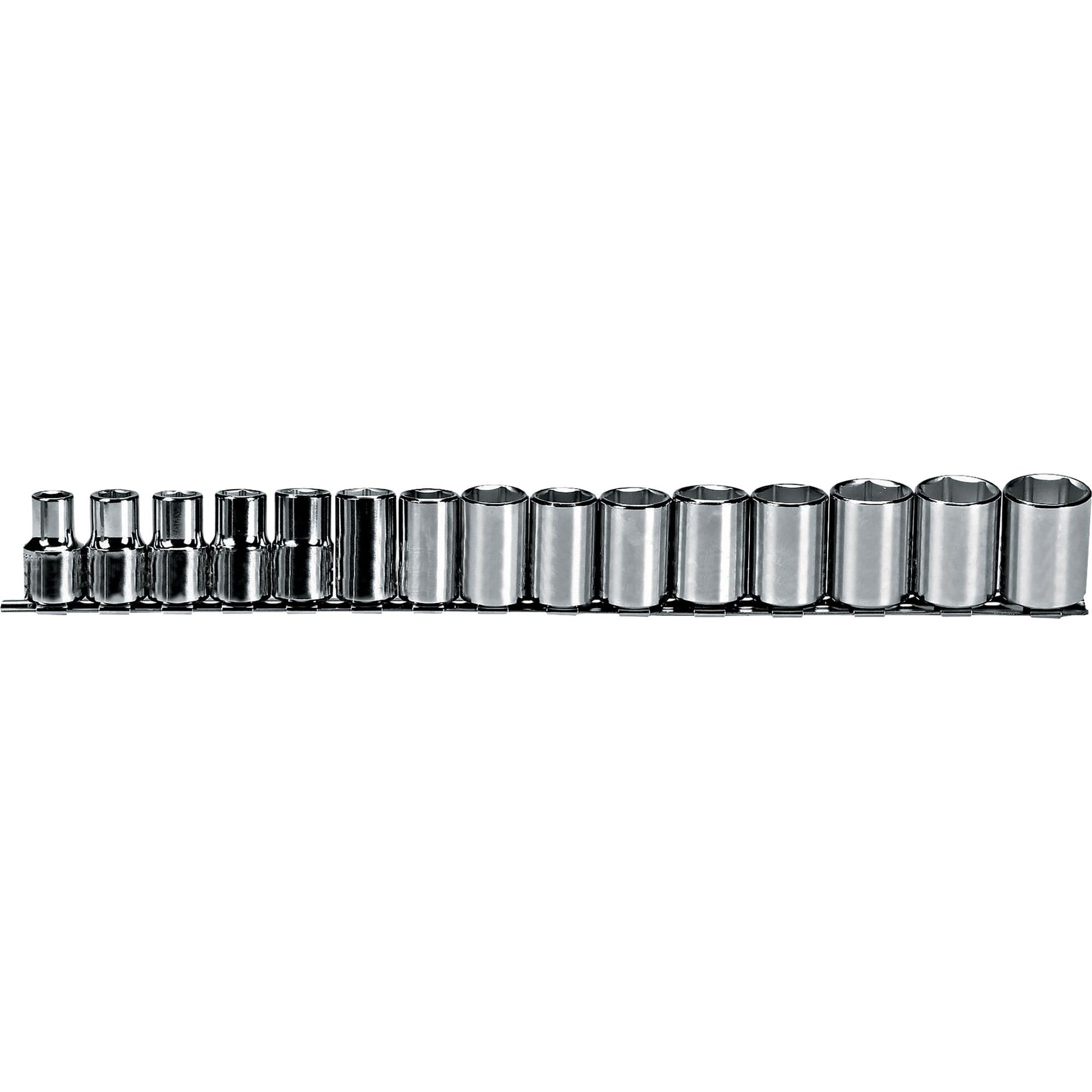 Proto J54205 — 1/2 in. Drive 6-Point Metric Socket Set (15 pc.) J54205