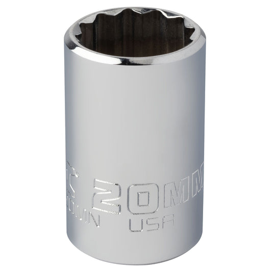 Proto 1/2In Drive mm Inter Socket 20Mm - 12-Point J5420MN