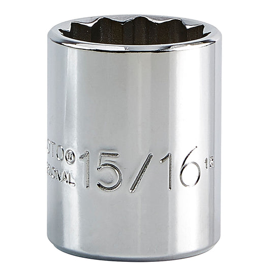 Proto Socket 1/2 Drive 15/16 12-Point J5430