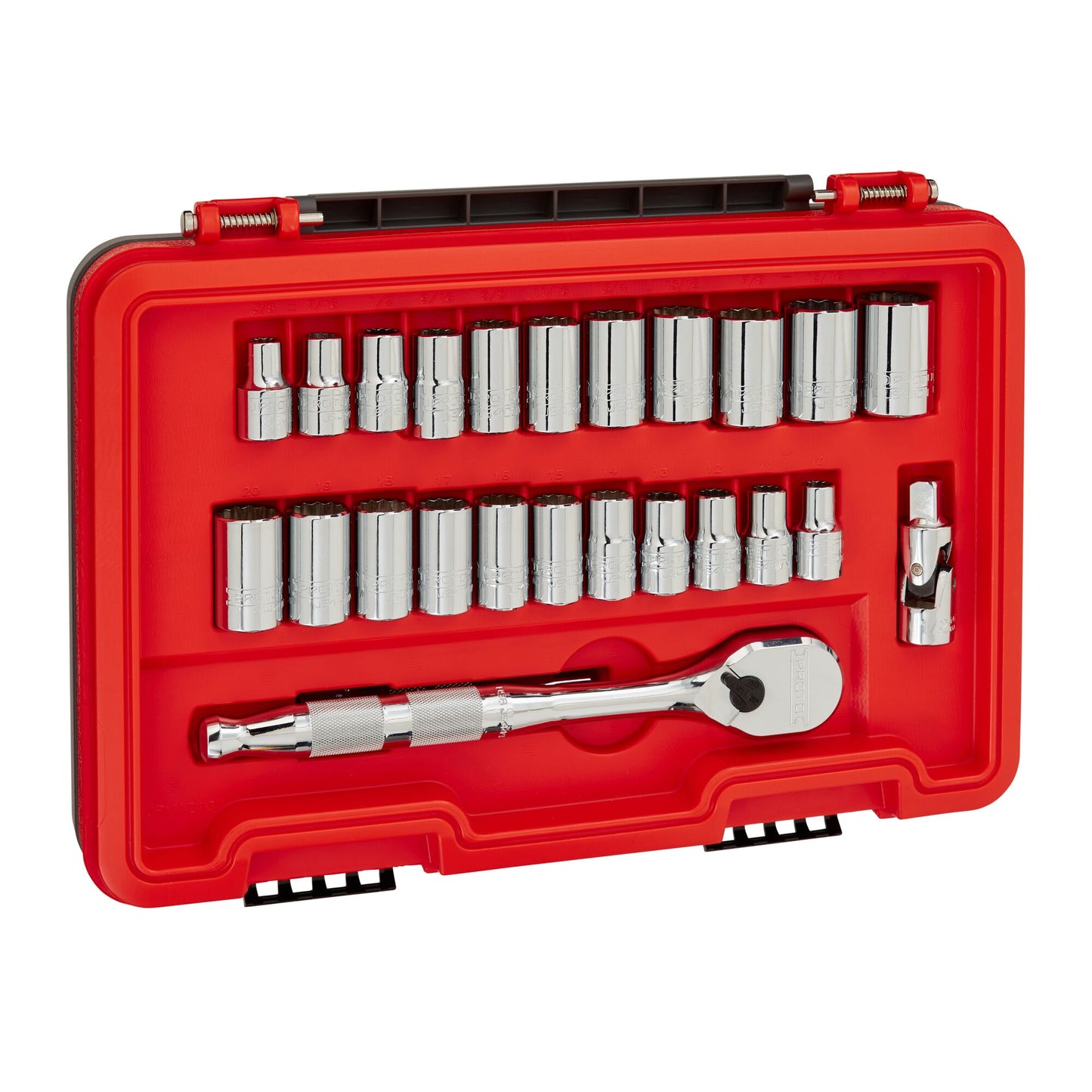 Proto J54325AS — 1/2 Drive 12-Point Aerospace Socket Set (25 pc.) J54325AS