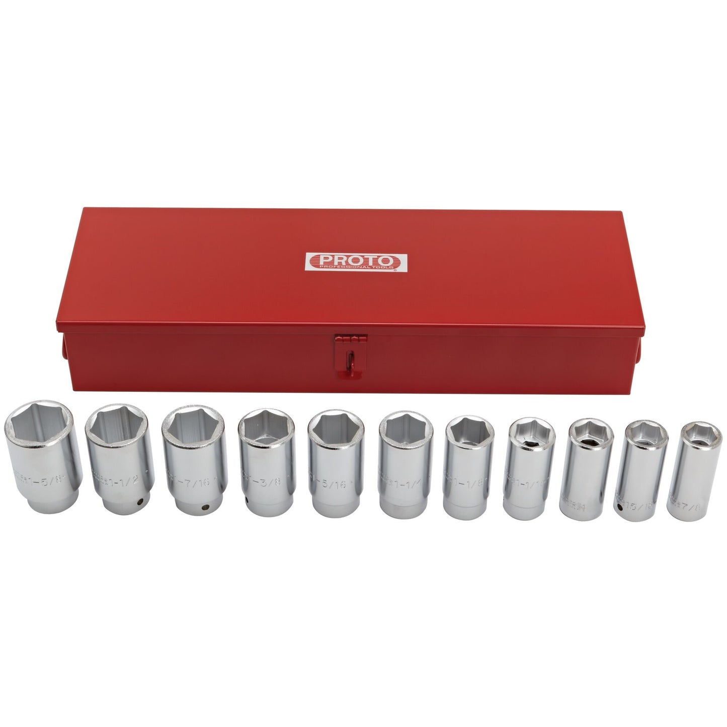 Proto 3/4 in. Drive 6-Point Deep Socket Set (11 pc.) J55108