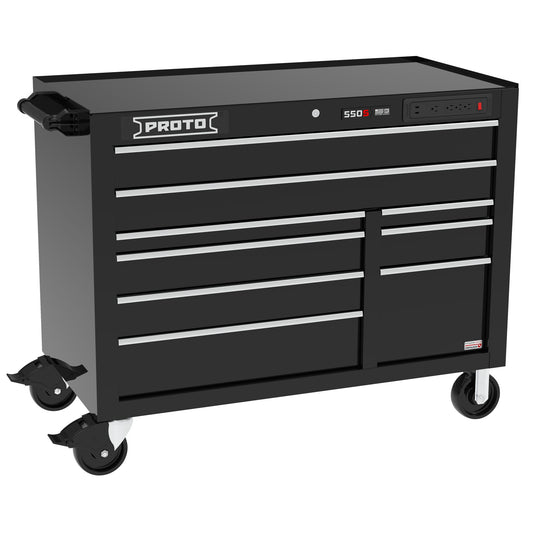 Proto J555041B-9BKPDP — 50 in. 9-Drawer 550E Front Facing Power Workstation J555041B-9BKPDP