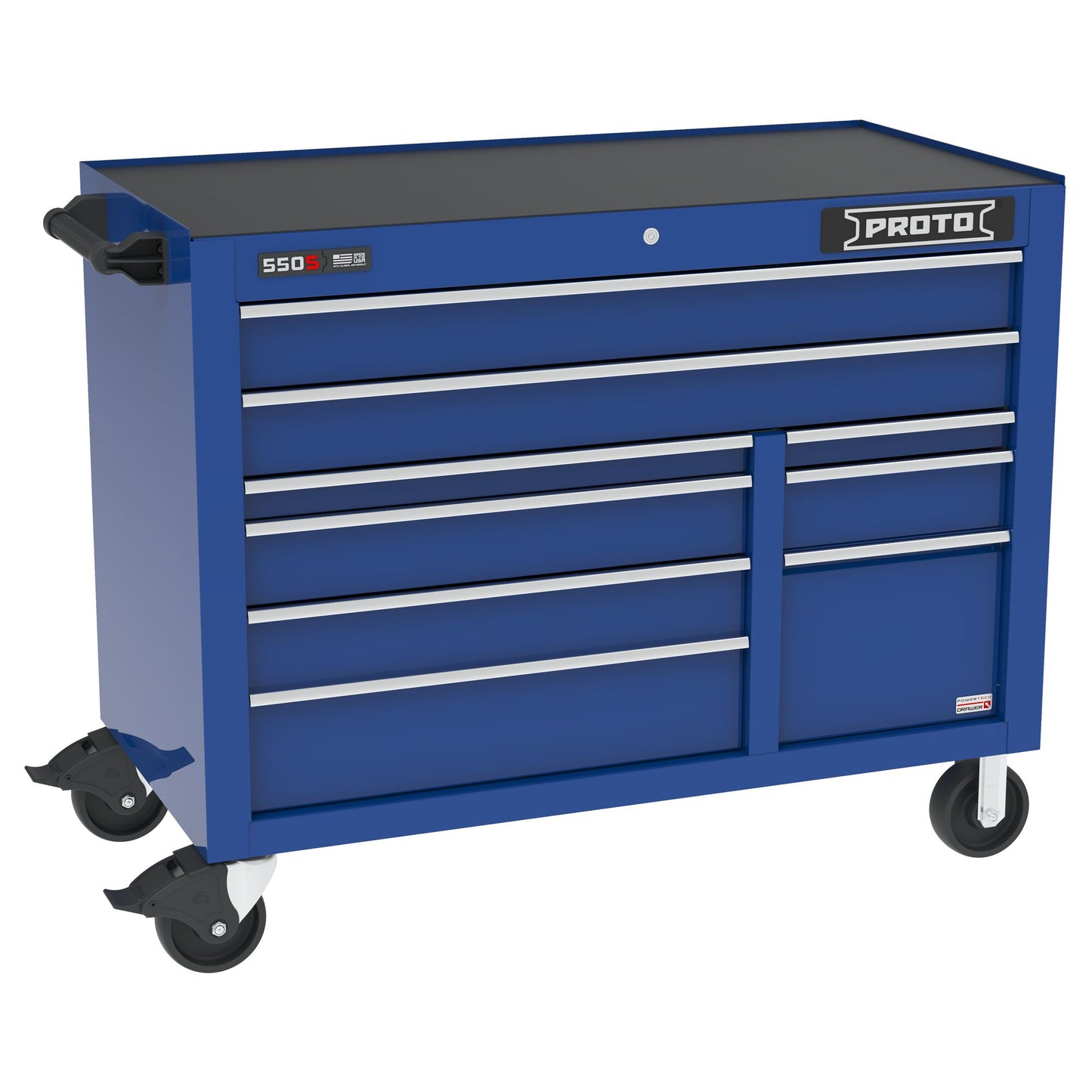 Proto Pwr Wrkstn 50 in. 9 Drawer Blue J555041B-9BLPD