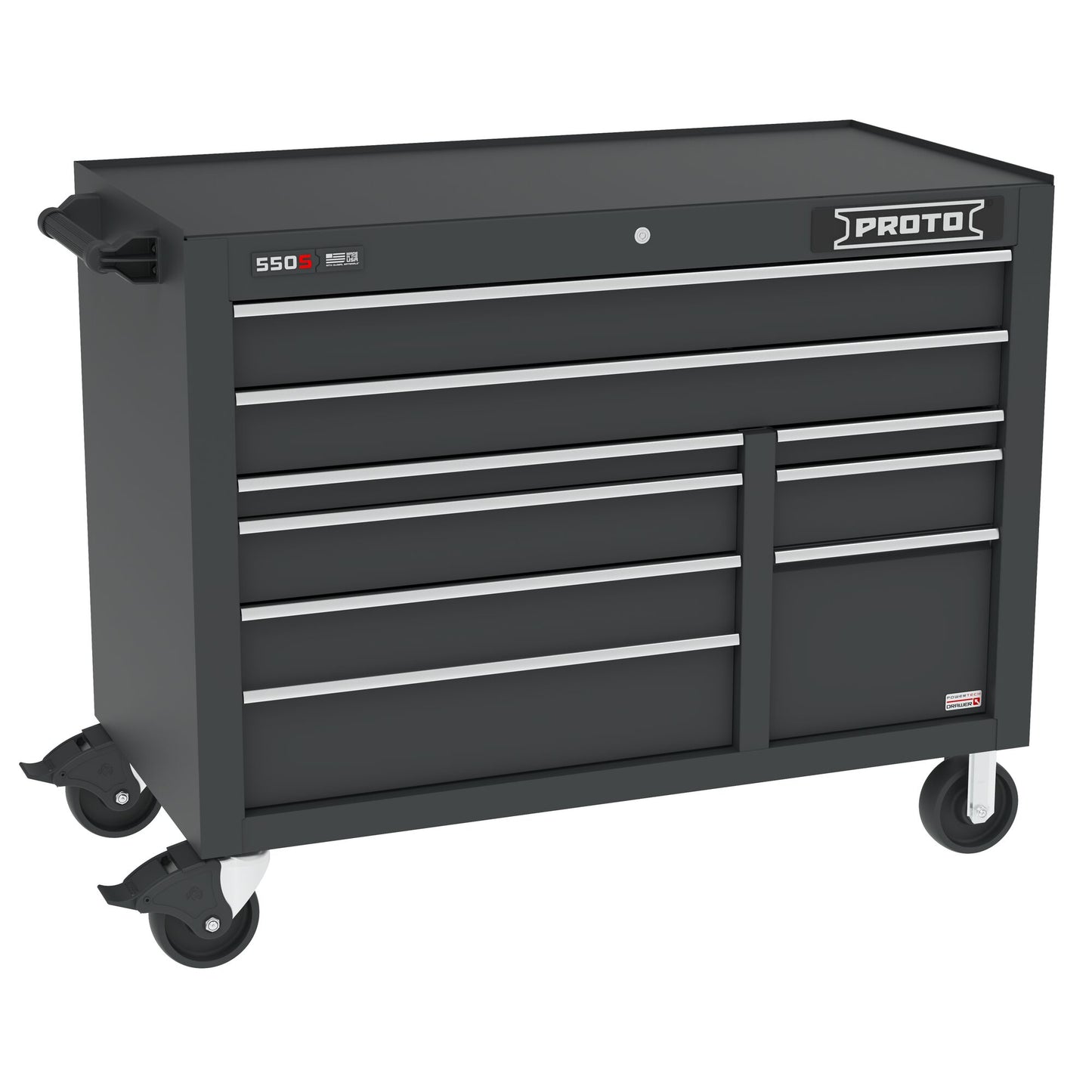 Proto Pwr Wrkstn 50 in. 9 Drawer Black J555041B-9DBPD