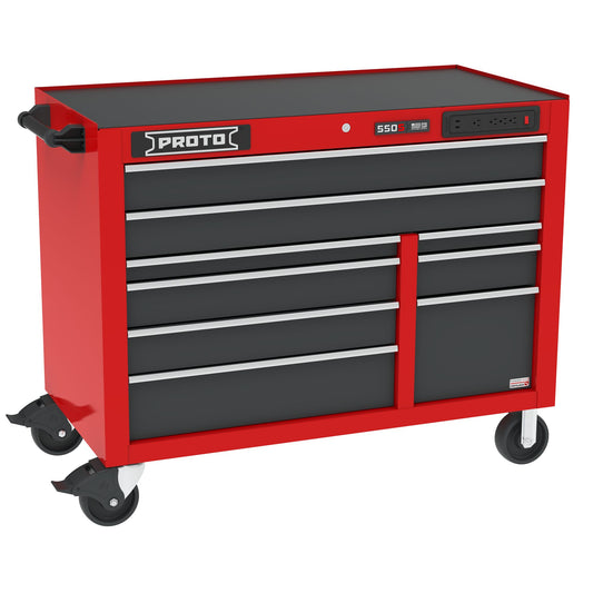 Proto J555041B-9SGPDP — 50 in. 9-Drawer 550E Front Facing Power Workstation J555041B-9SGPDP