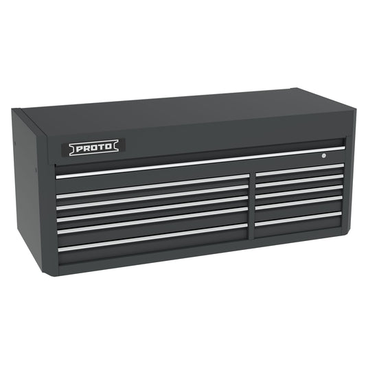 Proto Top Chest 66 in. 10 Drawer Black J556627B-10DB