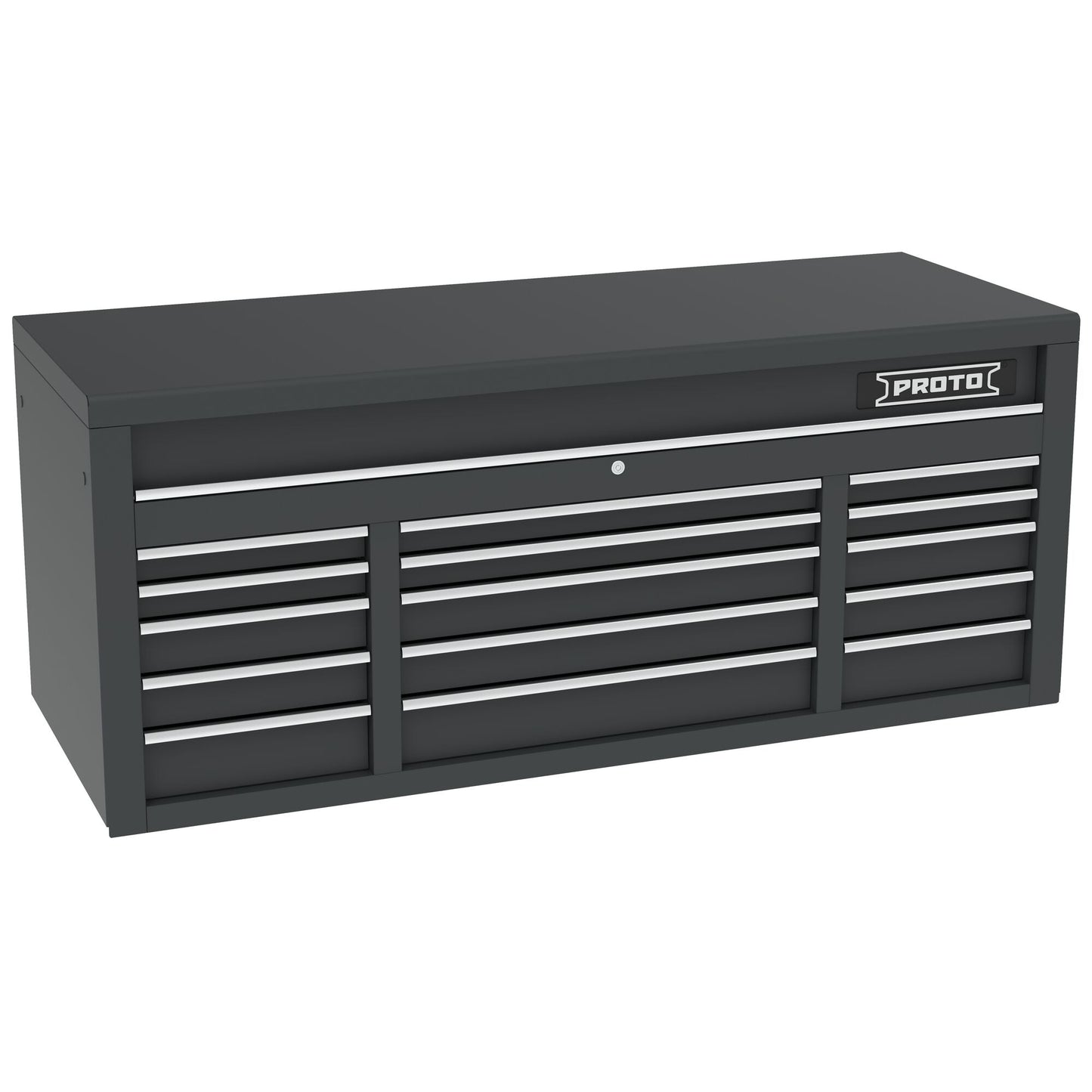 Proto Top Chest 67 in. 10 Drawer Dual Black J556727B-15DB