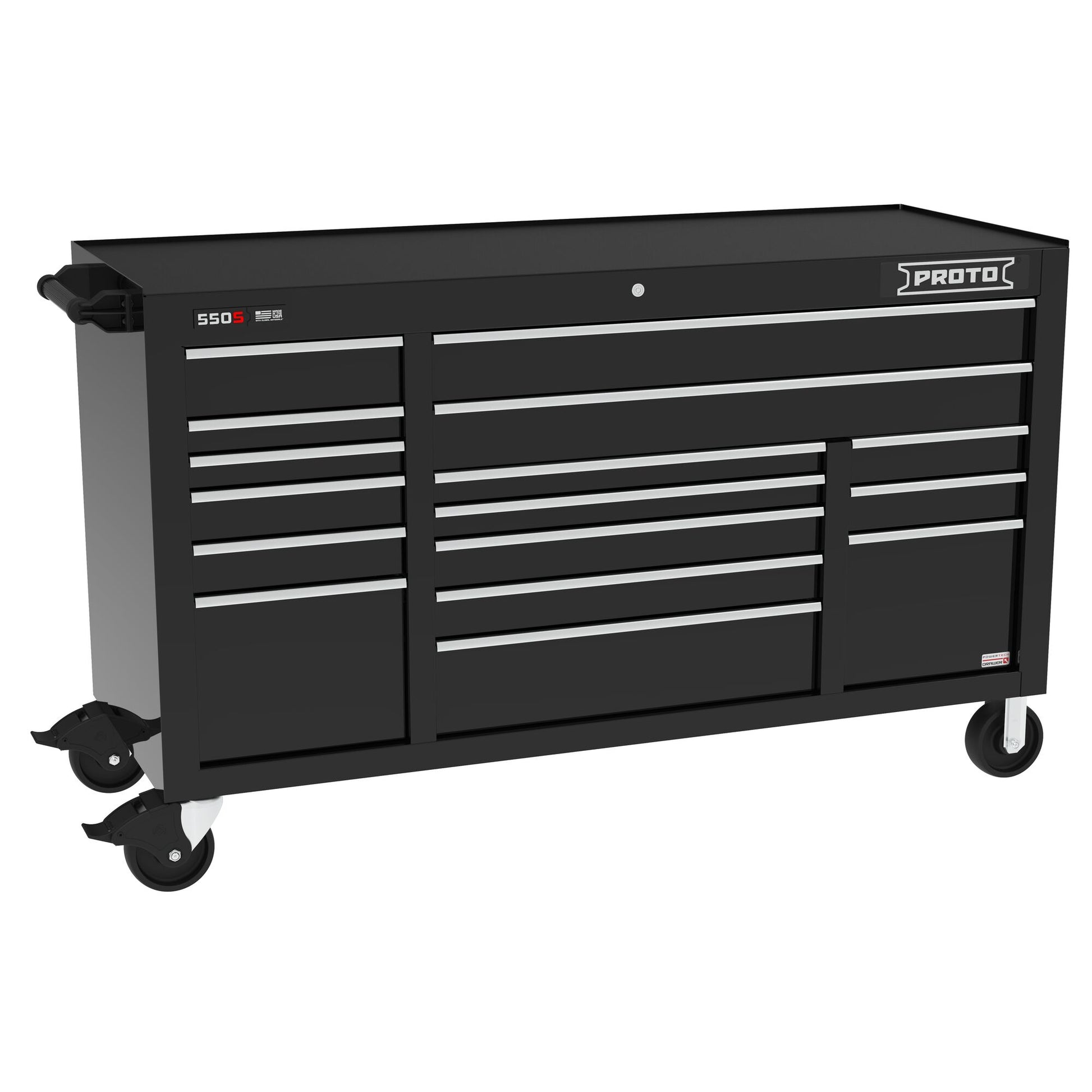 Proto Pwr Wrkstn 67 in. 17 Dwrgl Blk J556741B-16BKPD
