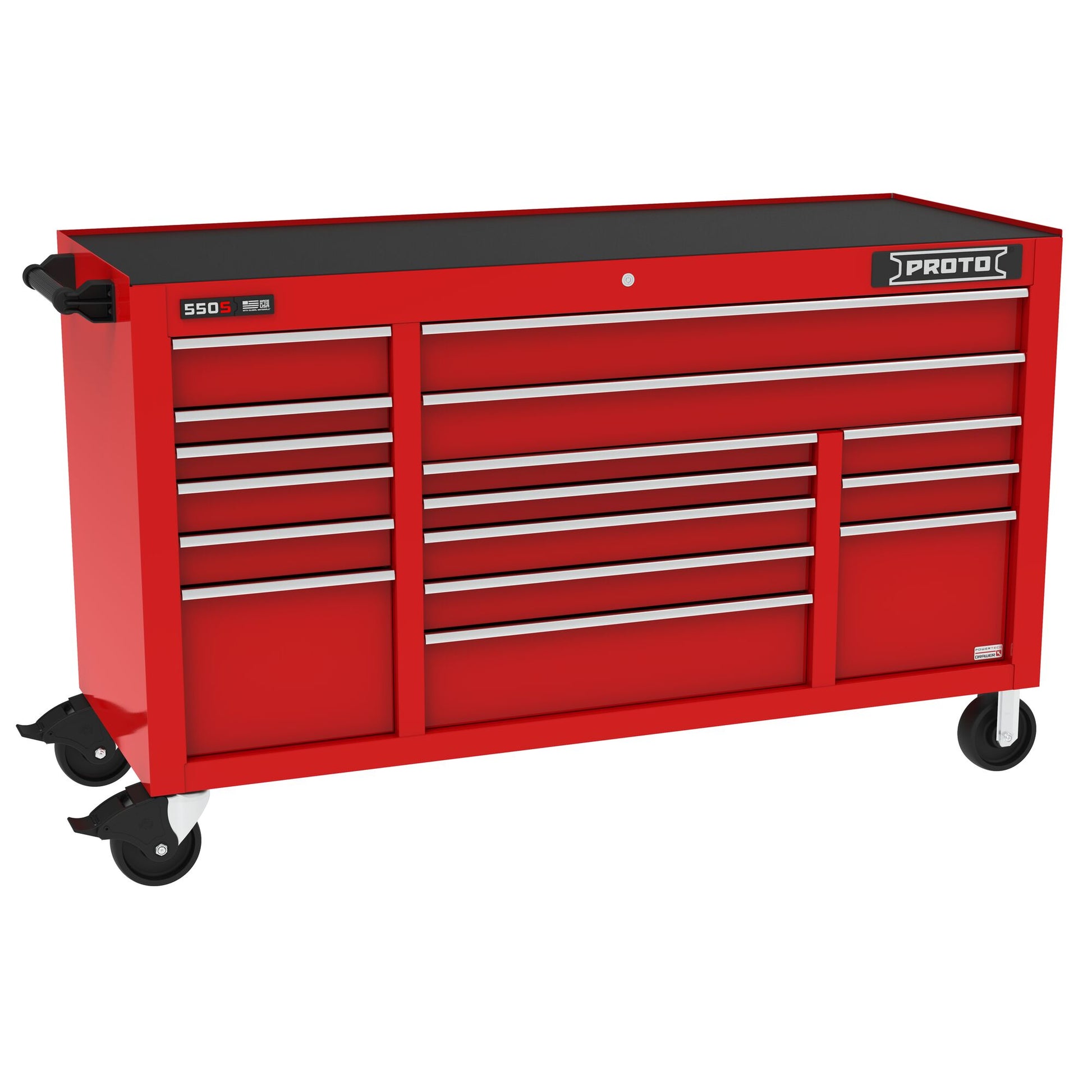 Proto Pwr Wrkstn 67 in. 17 Dwrgl Red J556741B-16RDPD