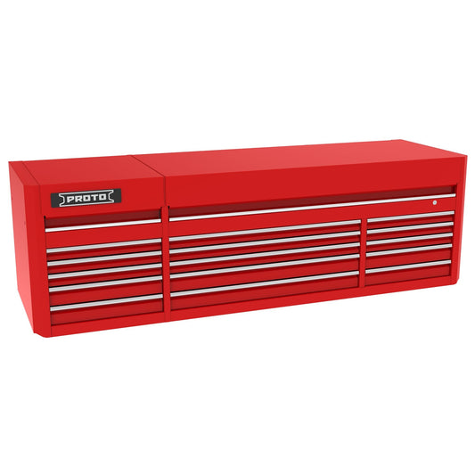 Proto Top Chest 88 in. 15 Drawer Red J558827B-15RD