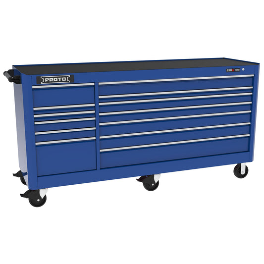 Proto Wrkstn 88 in. 13 Drawer Blue J558846B-13BL