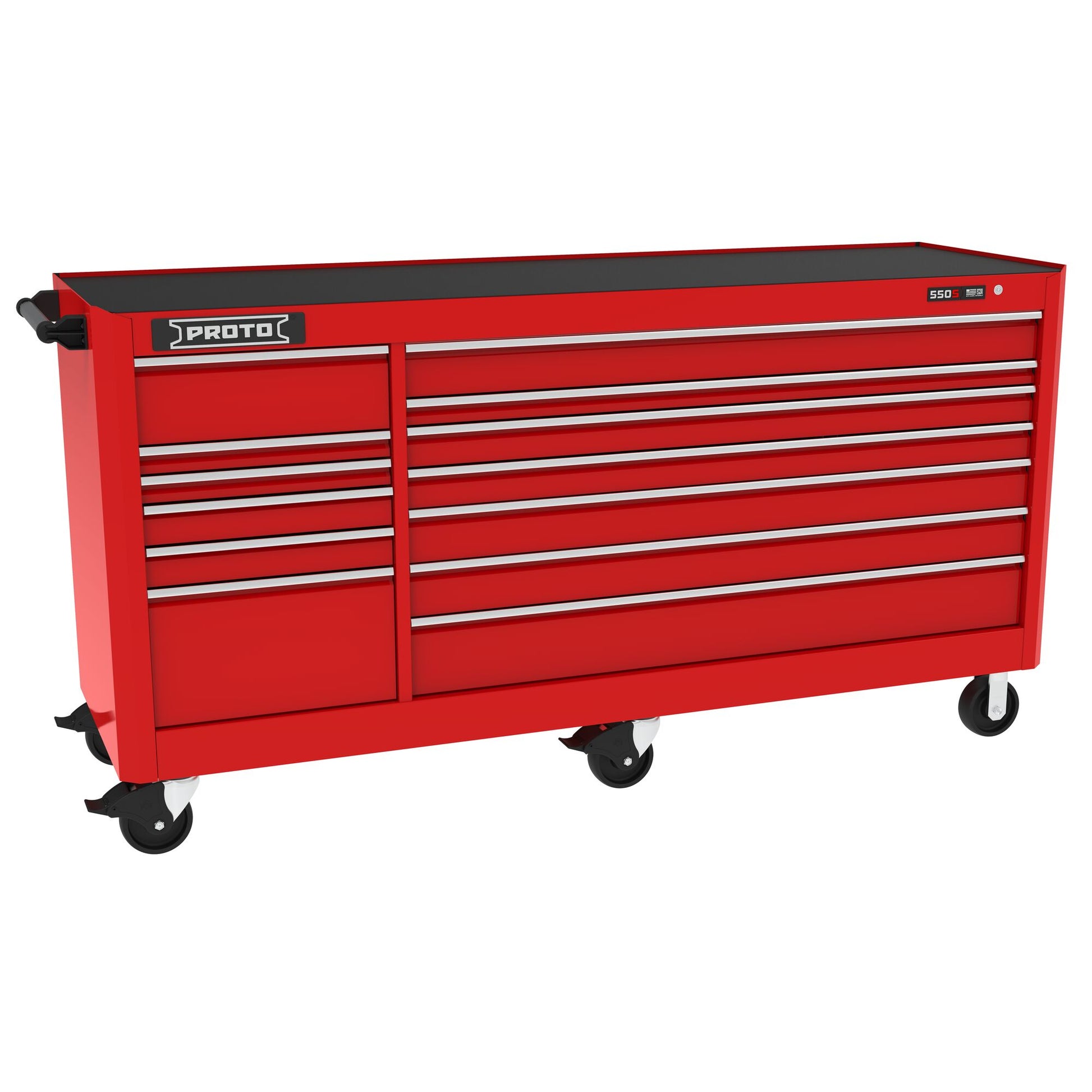 Proto Wrkstn 88 in. 13 Drawer Red J558846B-13RD