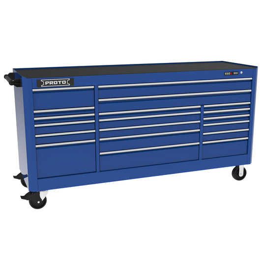 Proto Wrkstn 88 in. 19 Drawer Blue J558846B-19BL