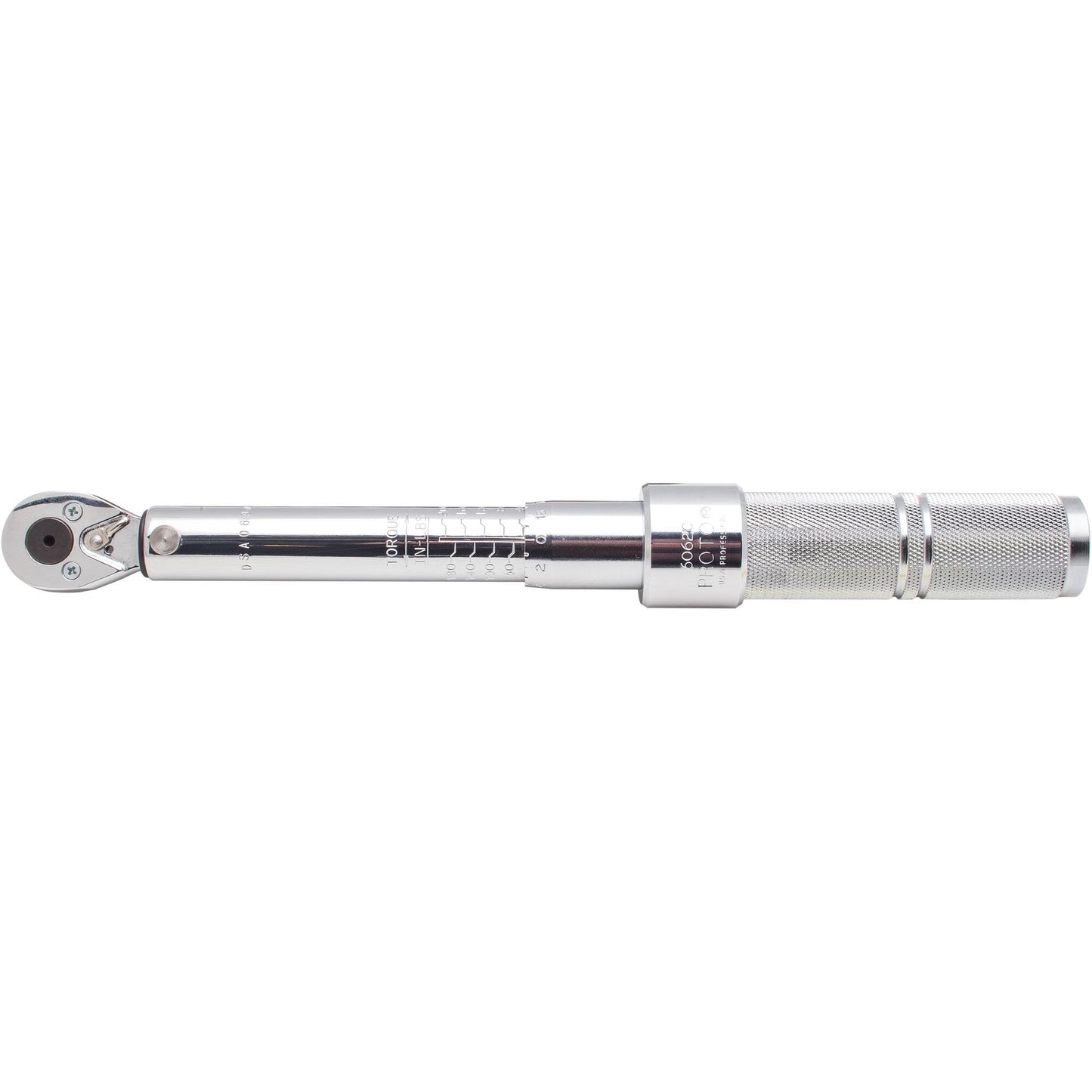 Proto 1/4" Torque Wrench 40-200 in. Lbs J6062C