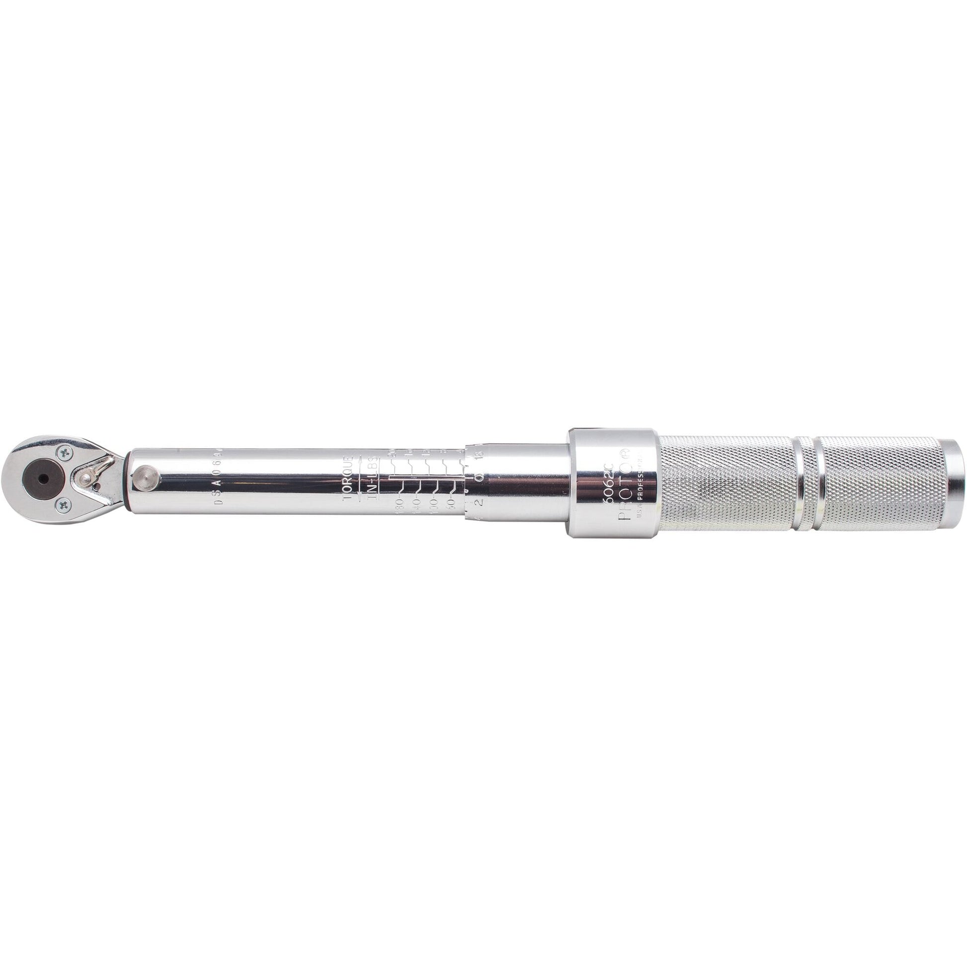 Proto 1/4" Torque Wrench 40-200 in. Lbs J6062C