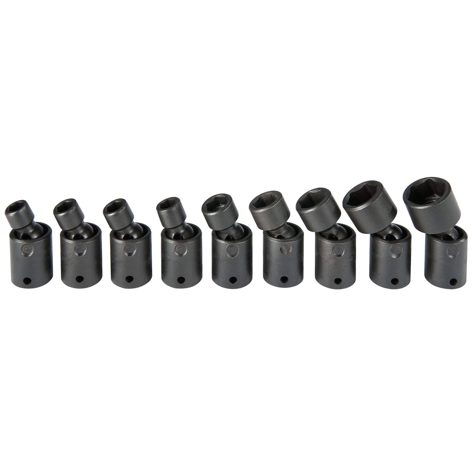 Proto J62133M — 1/4 in. Drive 12-Point Metric Universal Impact Socket Set (9 pc.) J62133M