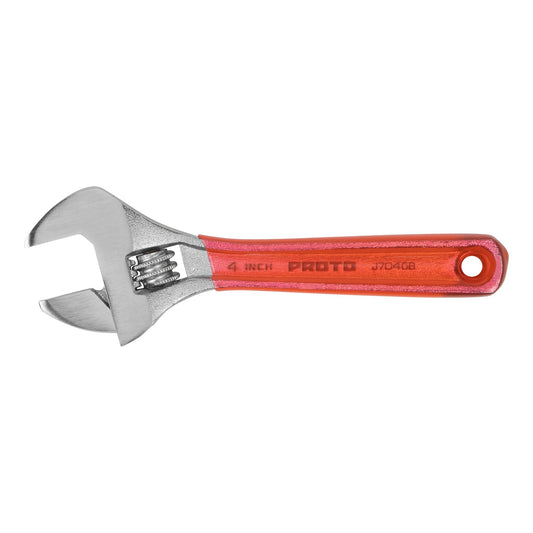 Proto J704GB — 4 in. Adjustable Wrench With Cushion Grip J704GB