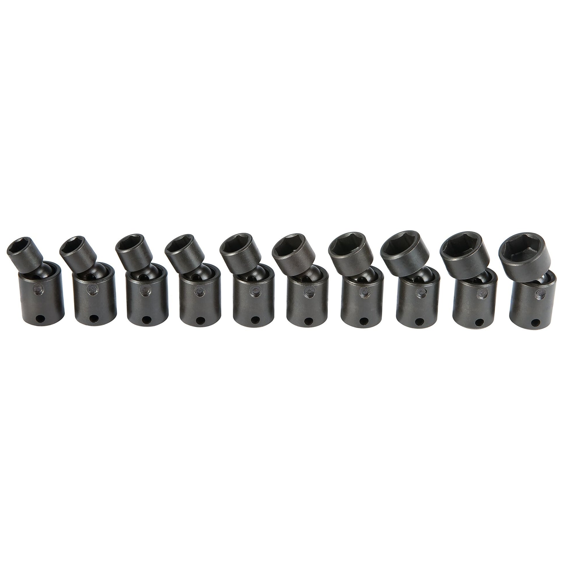 Proto J72133M — 3/8 in. Drive 6-Point Metric Universal Impact Socket Set (10 pc.) J72133M