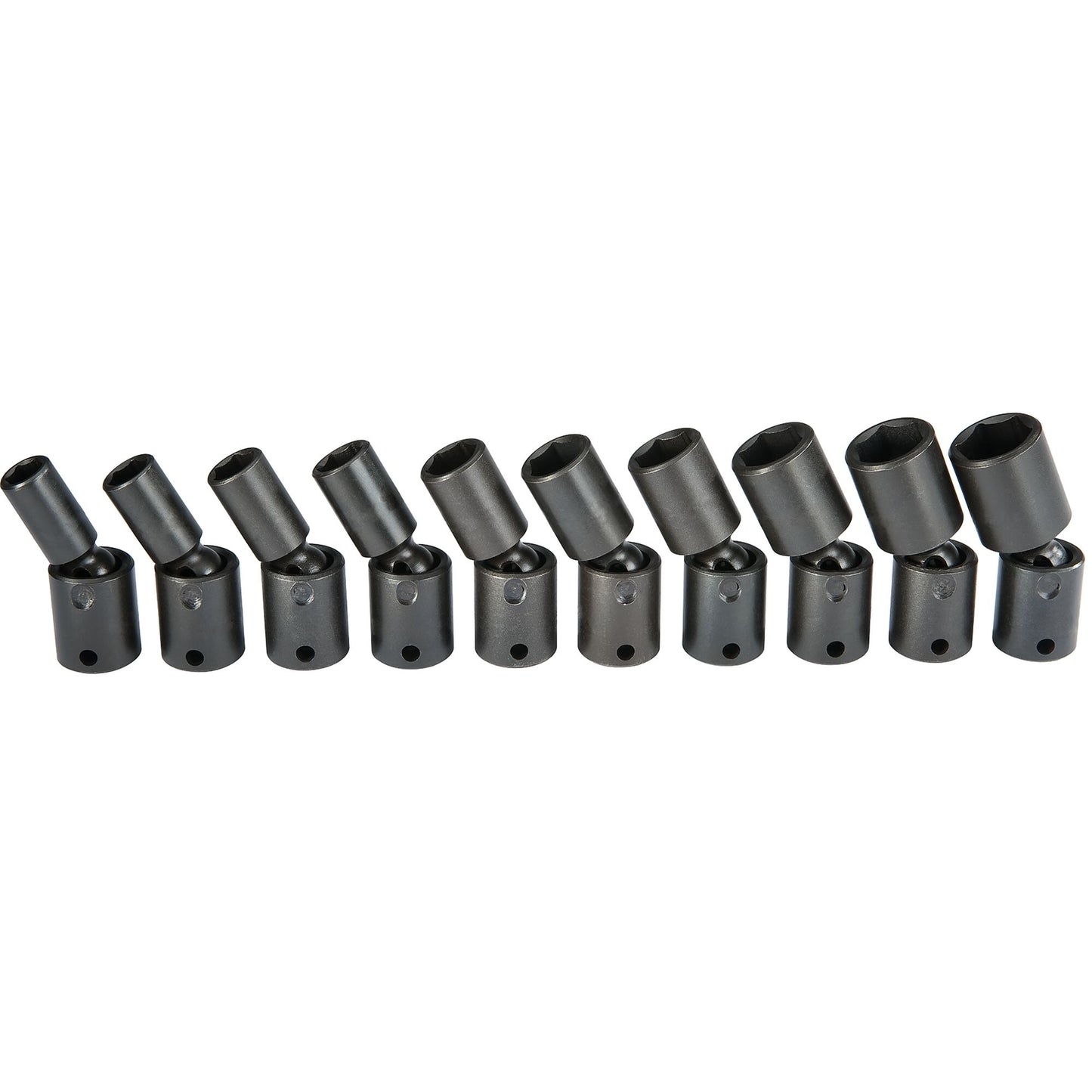 Proto J72135M — 3/8 in. Drive 6-Point Metric Universal Impact Socket Set (10 pc.) J72135M