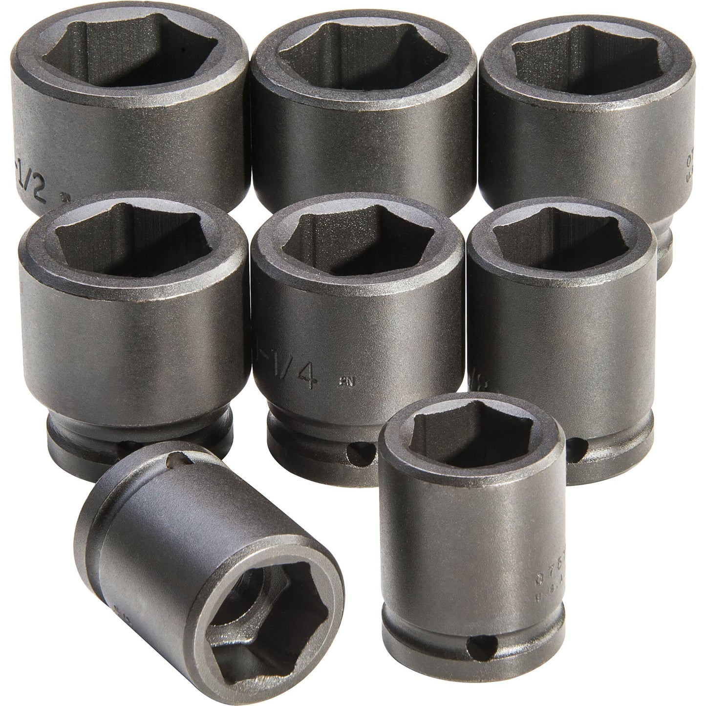 Proto J73103 — 3/4 in. Drive 6-Point Impact Socket Set (8 pc.) J73103