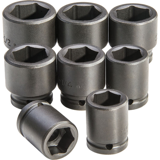 Proto J73103 — 3/4 in. Drive 6-Point Impact Socket Set (8 pc.) J73103