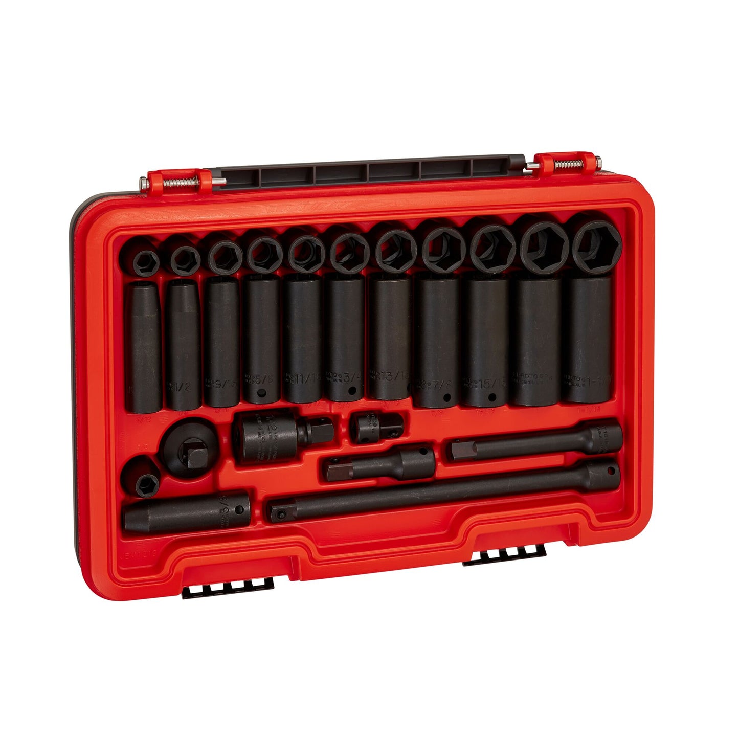Proto J74130IM — 1/2 in. Drive 6-Point Impact Socket Set (30 pc.) J74130IM