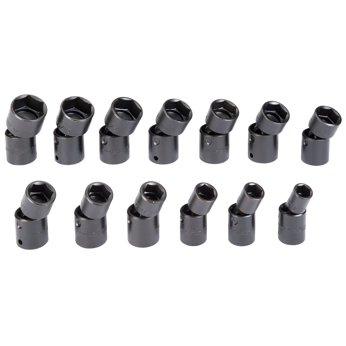 Proto J74143 — 1/2 in. Drive 6-Point Universal Impact Socket Set (13 pc.) J74143