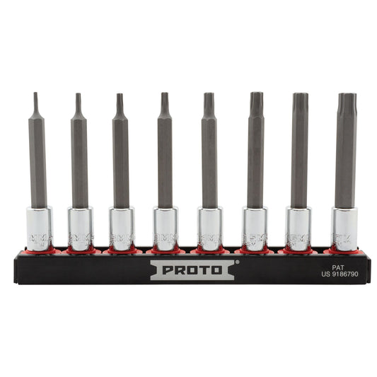 Proto J7440R8MM — 1/4 in. Drive Metric Advanced Hex Bit Socket Set (8 pc.) J7440R8MM