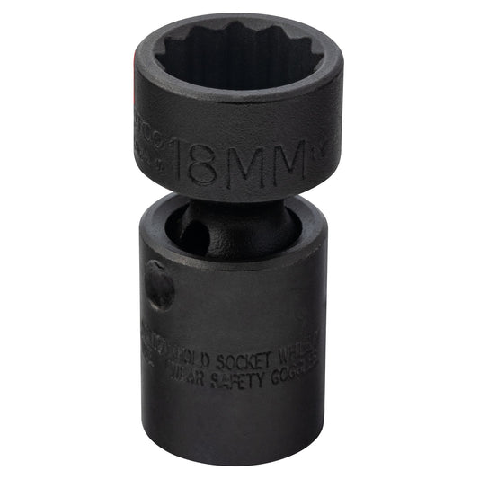 Proto 3/8Dr 12Pt Standard Unvimp Socket 18Mm J77518MP