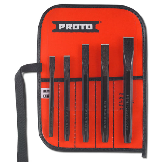 Proto J86CS2 — Cold Chisel Set (5 pc.) J86CS2