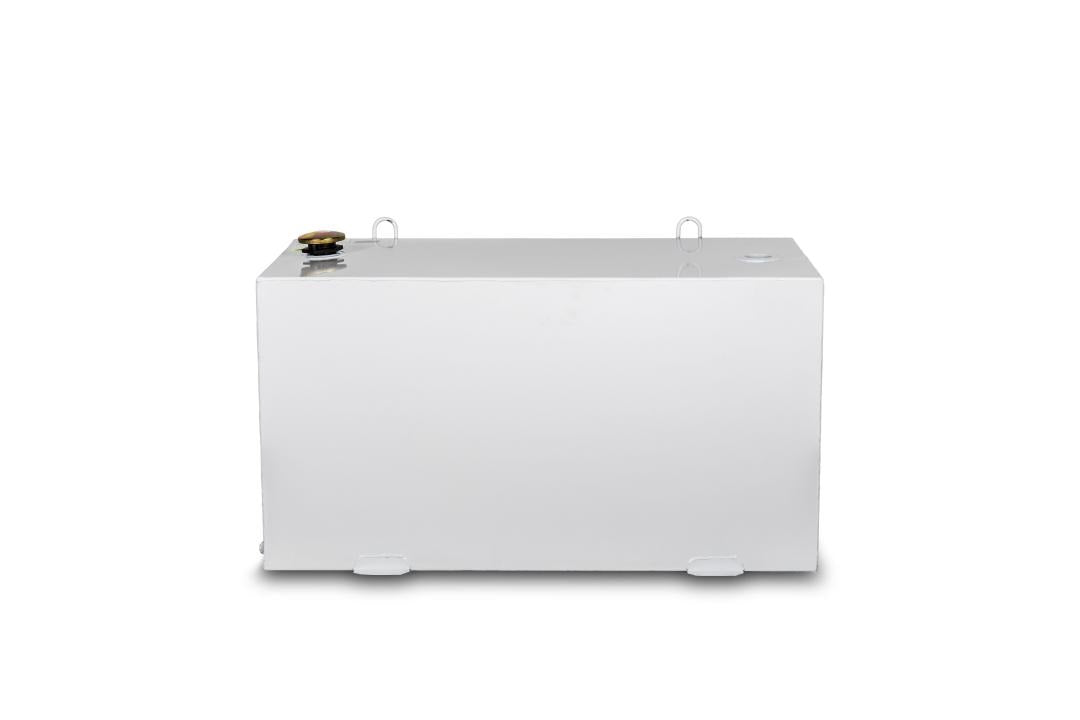 Crescent 100 Gallon White Rectangular Steel Liquid Transfer Tank for Trucks 484000