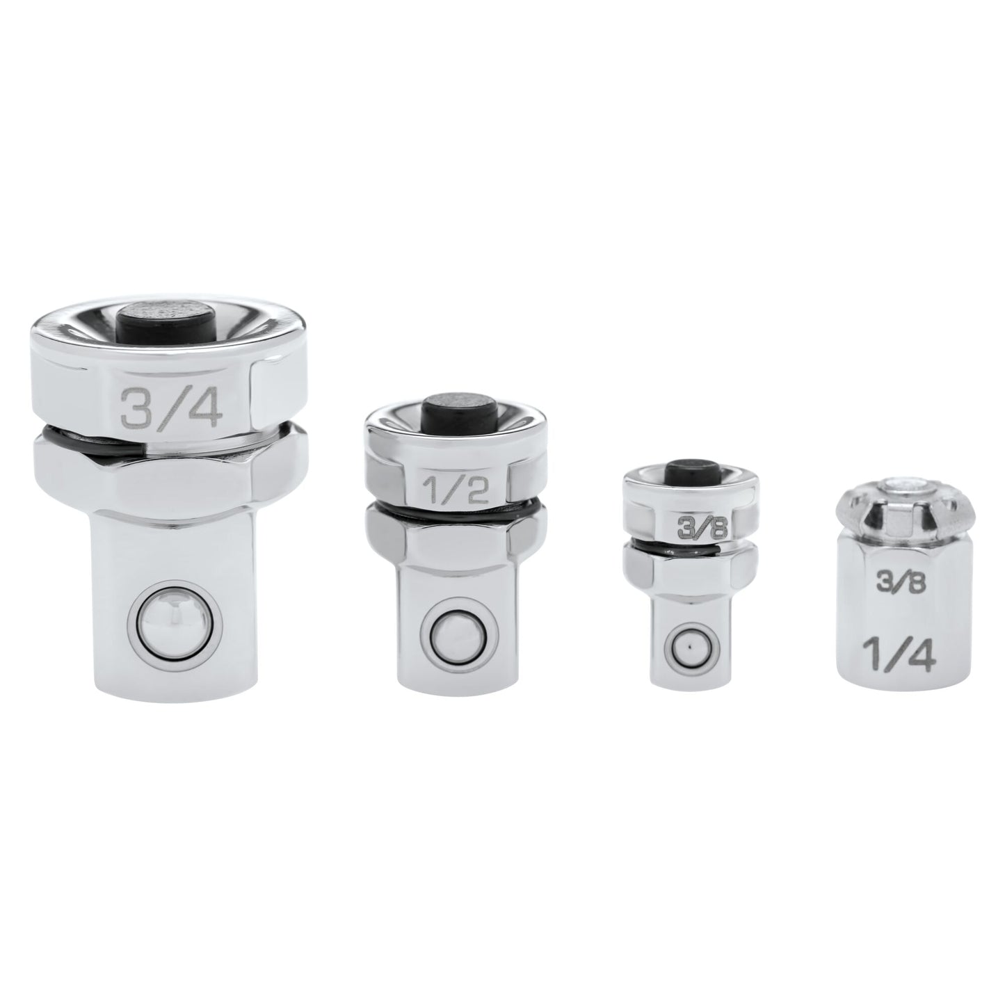 Proto JHA4S — Ratcheting Fractional Wrench Adapter Set (4 pc.) JHA4S