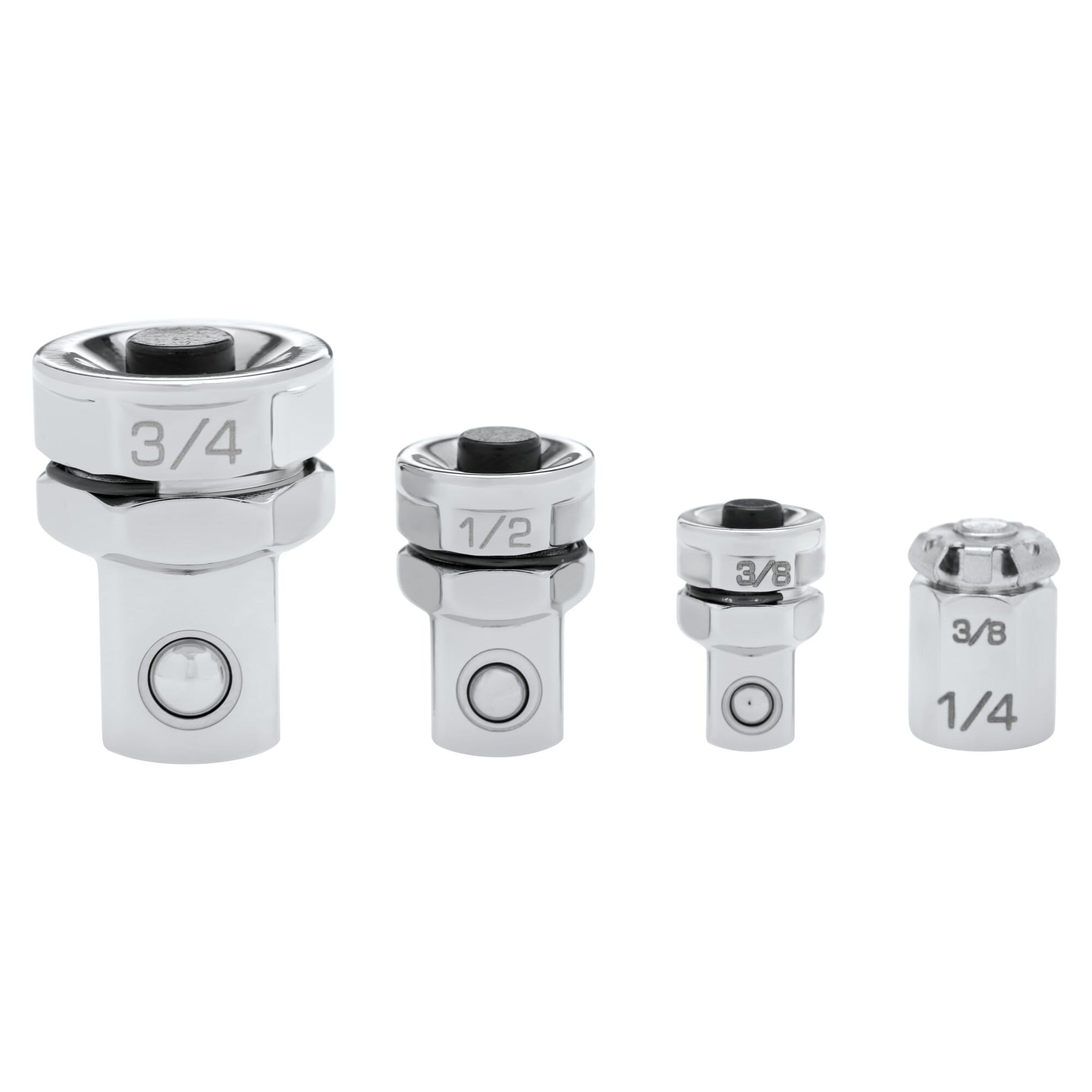 Proto JHA4S — Ratcheting Fractional Wrench Adapter Set (4 pc.) JHA4S